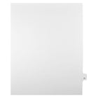 Mark Maker – Onglets séparateurs juridiques blancs, 1/25 onglets, format lettre, sans trous, numéro 71, 25/paquet-Onglets séparateurs blancs, 1/25 onglets