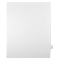 Mark Maker – Onglets séparateurs juridiques blancs, 1/25 onglets, format lettre, sans trous, numéro 71, 25/paquet-Onglets séparateurs blancs, 1/25 onglets