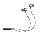General Supply Goods + Co - Écouteurs intra-auriculaires filaires USB-C métalliques avec étui - Argent-Écouteurs intra-auriculaires