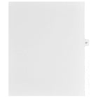 Mark Maker – Onglets séparateurs juridiques blancs, 1/15 onglets, format lettre, sans trous, numéro 67, 25/paquet-Onglets séparateurs blancs, 1/15 onglets