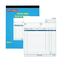 Staples Livret de facturation bilingue, SDC81B, duplicatas, autocopiants,-Demande de paiement officielle avec détails sur le prix, les taxes et les conditions de paiement 