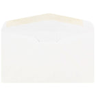 JAM Paper Enveloppes de type commercial nº 6, 3/4 x 3 5/8 x 6 1/2 po, blanc, pqt/1000-Matériau : papier