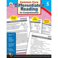 Livre numérique : Carson Dellosa - Differentiated Reading for Comprehension, 104617-EB, 5e année-Vous recevrez deux courriels : le premier confirmant la totalité de votre commande et le second comportant un lien de téléchargement. Vous pourrez utiliser le lien de téléchargement immédiatement ou plus tard, comme vous le voulez.