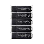 Centon - Clés USB 3.0 Datastick Pro MP format économique, noir, 64 Go, paq./5 (S1-U3P6-64G-5B)-Capacité de 64 Go offrant un généreux espace de stockage pour vos fichiers numériques