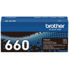 Cartouche de toner Brother TN660, noir, haut rendement-Le toner noir produit des documents nets et professionnels