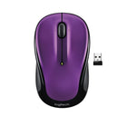 Logitech - Souris sans fil M325S 2,4 GHz avec récepteur USB - Violet-Adapté à votre utilisation du Web, notre nouveau défilement ultra-précis facilite la consultation de Facebook, les achats sur Amazon ou le défilement des résultats des recherches sur Google