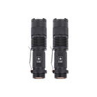 U.S. Army - Lampe de poche aluminium de qualité militaire avec zoom - paquet de 2-150 lumens fournissent la quantité parfaite de lumière lorsque vous travaillez dans des zones à faible éclairage
