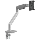 Bras de moniteur Humanscale M2.1-La fonction d'arrêt intelligent du M2.1 permet à l'utilisateur d'arrêter chaque articulation n'importe où le long de sa rotation pour éviter que le moniteur ou le bras ne se trouve sur les bords du bureau. De plus, un indicateur de contrepoids intégré permet à l'installateur de contrebalancer le poids du moniteur sans moniteur.