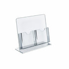 Azar Displays – Porte-brochures de comptoir, 2 pochettes pour dépliants à trois volets, 2/paquet (222975-2)-Un excellent support pour des prospectus, des menus de restaurants, un bureau de concierge ou un bureau de réservation dans un hôtel