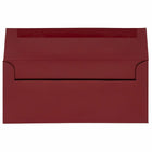 JAM Paper Enveloppes commerciales #10 - 4,125" x 9,5" - Rouge foncé - Paquet de 50-Taille : #10 (4,13 x 9,5 pouces)