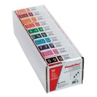 Oxford - Trousse de départ, ensemble d'étiquettes 0 à 9, compatible avec Datafile-La trousse comprend : étiquettes 0 - 9 dans un plateau départ.   