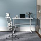Uplite  Hauteur Réglable Style Bureau à Domicile Assis Debout - Blanc-9