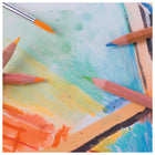 Ensemble de pinceaux ronds Academy® de Derwent, assortis, paquet de 4 (98252)-Idéal pour une utilisation avec des peintures acryliques, à l'huile et à l'aquarelle, ainsi que d'autres supports humides.