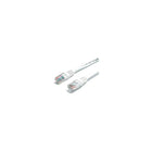 StarTech  Câble de raccordement moulé C6PATCH4WH, catégorie 6, 4 pi, blanc-Deux connecteurs RJ-45 mâles assurent une connectivité transparente