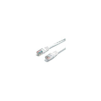 StarTech  Câble de raccordement moulé C6PATCH4WH, catégorie 6, 4 pi, blanc-Deux connecteurs RJ-45 mâles assurent une connectivité transparente
