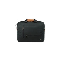 PKG - Sac messager Annex pour portatif-Gris avec garnitures en brun clair; polyester