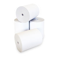 Eddie's Thermal Paper Roll - 3-1/8"W x 200' L x 2-1/2"D - White - 50 Pack-Rouleaux de papier thermique