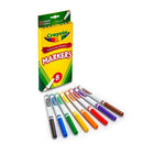 Crayola - Marqueurs à pointe fine original, couleurs variées, 48/paquet (BIN7709)-Ne traverse pas le papier