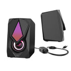 Havit SK563 Designed for Gamers, USB Powered, RGB Light Speaker - Black-2.0 canaux et 150Hz-20KHz