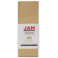 JAM PaperMD – Papier mince, doré, 15/paquet (7335485g)-Doré