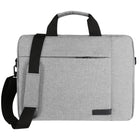 Vangoddy sac de messager Sacoche de transport à bandoulière pour ordinateur portable 15,6 po - Gris-Transportez et protégez vos appareils avec style et confort avec ce sac messager en nylon sergé
