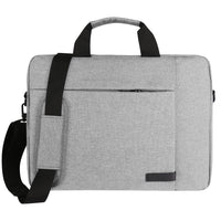 Vangoddy sac de messager Sacoche de transport à bandoulière pour ordinateur portable 15,6 po - Gris-Transportez et protégez vos appareils avec style et confort avec ce sac messager en nylon sergé