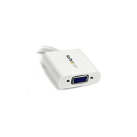 StarTech - Convertisseur - Mini DisplayPort vers adaptateur vidéo VGA - 1920x1200, blanc, adaptateur mini DP à VGA M/F-Mini DisplayPort à adaptateur VGA /Mini DisplayPort à convertisseur VGA /Mini dp à adaptateur VGA /Mini DisplayPort à adaptateur VGA