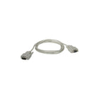 C2G – Câble de rallonge DB9 M/F, 1,8m/6 pi, beige-Prolongez votre câble de série RS232 pour plus de flexibilité