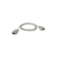 C2G – Câble de rallonge DB9 M/F, 1,8m/6 pi, beige-Prolongez votre câble de série RS232 pour plus de flexibilité