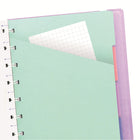 Cahier de notes rechargeable de Filofax - 8-1/4 x 5-3/4po - Orchidée - 112 pages-8-1/4 x 5-3/4po