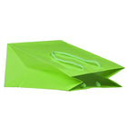 JAM Paper Sacs-cadeaux lustrés, format moyen, 8 x 4 x 10 po, vert lime, 6/paquet (672GLlga)-Dimensions : 8 x 4 x 10 po