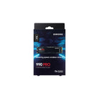 Samsung - 990 PRO Disque SSD interne NVMe M.2 PCIe 4.0 de 2 To-Interface PCIe Gen 4.0 x4, NVMe 2.0