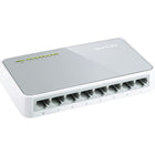 TP-LINK – Commutateur de bureau 8 ports 10/100 Mops (TL-SF1008D)-Architecture de commutation sans blocage qui redirige et filtre les paquets en mode filaire intégral pour une vitesse de transfert maximale