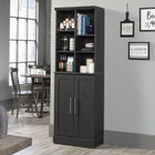 Sauder - 435131 La Collection HomePlus Meuble de rangement - Finition Raven Oak-Six tablettes réglables. 