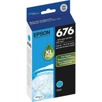 Epson - T676 Cartouche d'encre - Grande capacité - Cyan-Cyan   