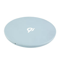 Tech Basic 10W Qi Pad de charge - Bleu-Conception de tapis antidérapant