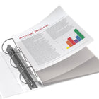 Davis Group - Protège-feuilles QuickFit - Économique 2 mil. - Format lettre - Transparent - Paquet de 10-Transparent