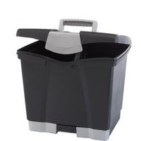 Storex paquet de rangement avec tirroir - gris - paquet de 2-Peut contenir de taille standard des lettres et des dossiers de dossiers suspendus