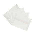 JAM Paper Enveloppes translucides A6, incolore, 250/paquet-Taille des enveloppes : 4,75 x 6,5 po