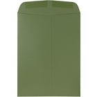 JAM Paper Enveloppes à ouverture au sommet pour catalogue, 9 x 12 po, vert olive, 100/paquet (31287534f)-Vert olive