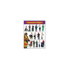 TREND Enterprises, Inc. Tableau d'apprentissage des assistants communautaires, 17" x 22"-16 métiers de service différents présentés avec des photos de personnes en uniformes typiques.