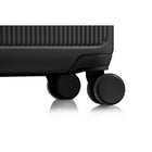 Champs - Ensemble de 3 valises extensibles de la Luxe - Noir-Roues pivotantes à 360 degrés