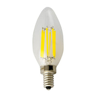 Northern Stars – Ampoule 120V 6W B10 DEL 84034, intensité variable, blanc froid, paquet de 2-Économie énergétique de 90 %