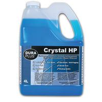 Dura Plus Nettoyant pour verre Crystal Hp 4l-NETTOYANT POUR VERRE HAUTE PEFORMANCE, nettoyant pour verre concentré de qualité avec agents antistatiques et antibuée