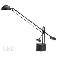 Lampe de bureau à DEL 8W, fini noir (DLED-102-BK)-1