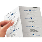 Avery - Étiquettes d'adresses Easy Peel laser/jet d'encre, incolores lustrées, 2 po x 4 po, paq./100 (7663)-Incolores lustrées; 2 po x 4 po
