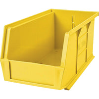 Kleton - Bac Empilable & À Suspendre, 5-1/2po La, 5po H X 10-7/8po P, Jaune, paquet de 36-Capacité 30 lb