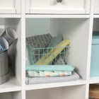 Sauder 60"W La Collection Craft Pro Series Table pour travaux - Finition White-  Finition blanche