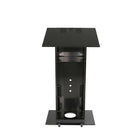 Urbann Lutrin K3 avec roulettes - aluminium - anthracite-610 mm x 510 mm x 1143 mm (24" x 20" x 45")