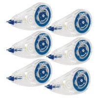 Ruban correcteur Staples − Paquet de 6-Permet d’y écrire immédiatement